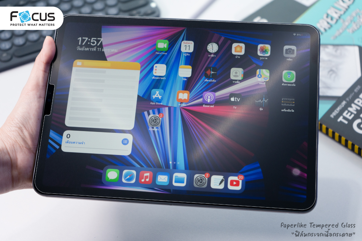 Focus-Tempered-glass-Paperlike-Screen