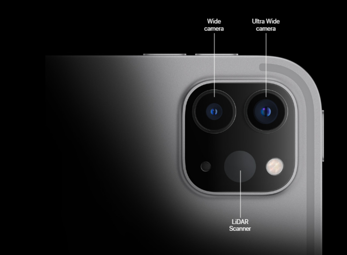 กล้อง ipad pro m2