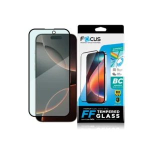 กระจกกันรอย เต็มจอ แบบถนอมสายตา ขอบสีดำ สำหรับ iPhone 13 Pro Max