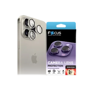 กระจกกันรอยเลนส์กล้อง Focus Iron Ring สำหรับ iPhone 12 Pro Max
