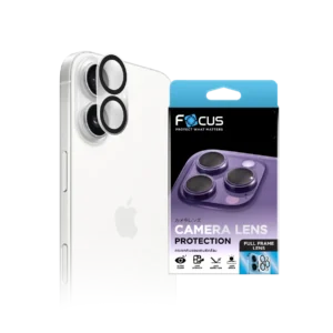 กระจกเลนส์กล้อง Focus LN UC Full Lens ใสคมชัด สำหรับ iPhone 16 / 16 Plus