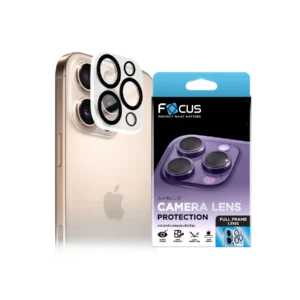 กระจกเลนส์กล้อง Focus LN UC Full Lens ใสคมชัด สำหรับ iPhone 16 Pro / 16 Pro Max