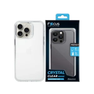 เคสใสกันกระแทก Focus Crystal Clear สำหรับ iPhone 16 Pro แบบใส