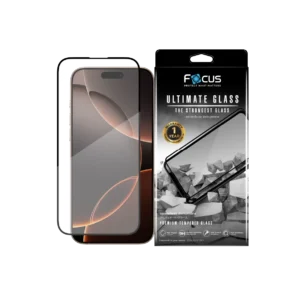 กระจกกันรอยเต็มจอ Focus แบบ Ultimate Glass สำหรับ iPhone 16 Pro Max