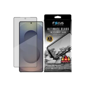 ฟิล์มกระจกกันมอง Focus Ultimate บางเฉียบ (สีดำ) สำหรับ Samsung Galaxy S25 Ultra | รับประกัน 1 ปี
