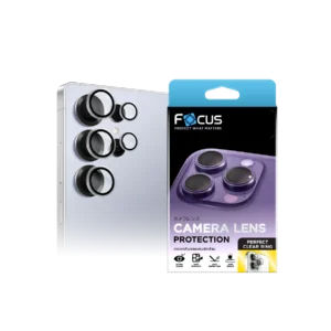 กระจกกันรอยเลนส์กล้อง Focus Perfect Clear Ring ใส สำหรับ Samsung Galaxy S25 Ultra