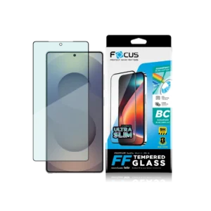 ฟิล์มกระจกถนอมสายตา Focus Ultimate บางเฉียบ สีดำ สำหรับ Samsung Galaxy S25 Ultra | รับประกัน 1 ปี