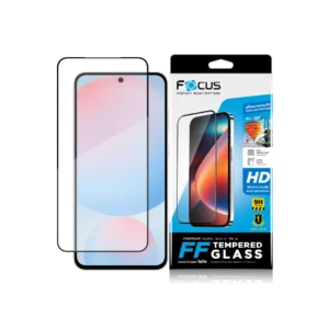 ฟิล์มกระจกเต็มจอ Focus สีดำ สำหรับ Samsung Galaxy A05s