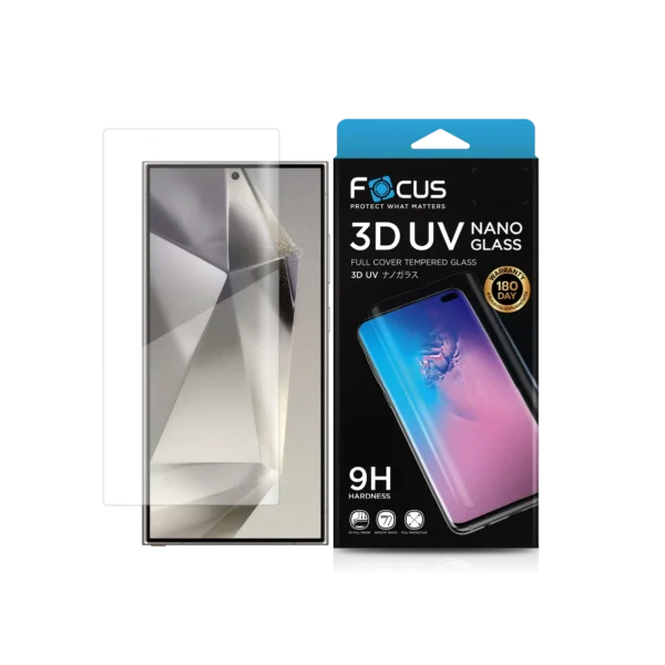 ฟิล์มกระจก Focus 3D UV สำหรับ Samsung Galaxy S23 Ultra
