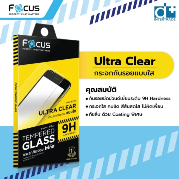 ฟิล์มกระจกใสพิเศษ Focus สำหรับ Samsung Galaxy Tab S7 / S8 / S9 (11 นิ้ว), S9 FE และ S10 FE (10.9 นิ้ว) - Image 2