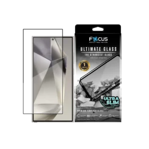 ฟิล์มกระจก Focus บางเฉียบ สีดำ สำหรับ Samsung Galaxy S24 Ultra