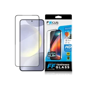 ฟิล์มกระจก Focus บางเฉียบ สีดำ สำหรับ Samsung Galaxy S23 Plus