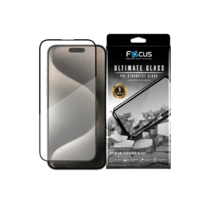 กระจกกันรอยเต็มจอ Focus แบบ Ultimate Glass สำหรับ iPhone 13 Pro Max