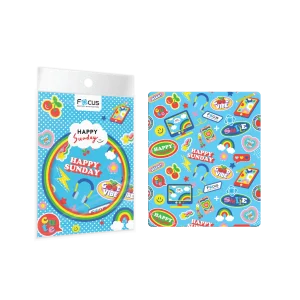 Focus X HappySunday ผ้าไมโครไฟเบอร์เกรดพรีเมียม - Microfiber Cloth X HappySunday 15x18cm