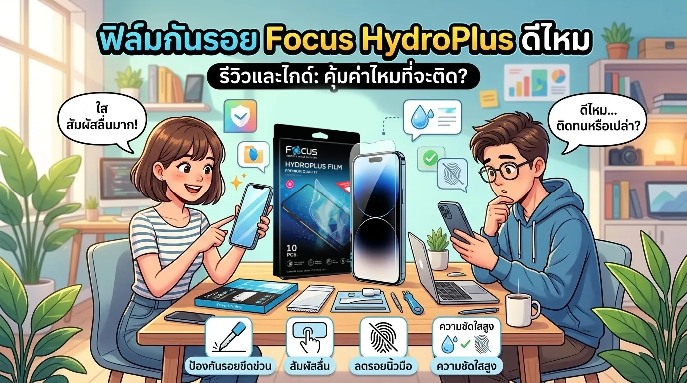 ฟิล์ม Focus HydroPlus ดีไหม?